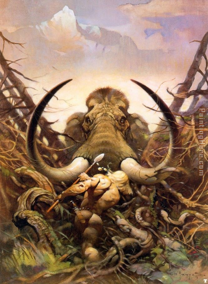 Frank Frazetta The Mammoth